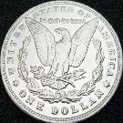 Silver Morgan Dollar Reverse View