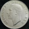 King George VI 1952 Silver Quarter.